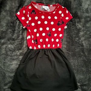 Lularoe girls Disney Minnie Mouse dress
